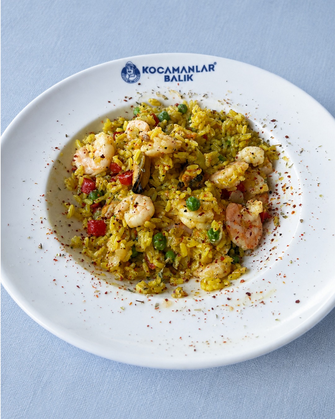 Özel Soslu Paella